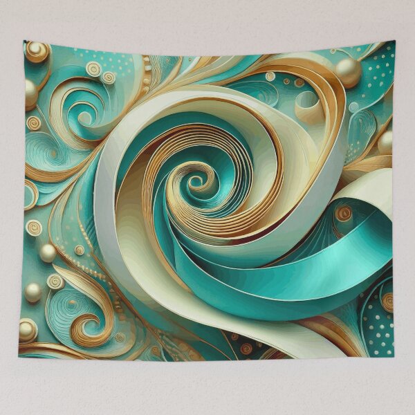 Item preview, Colorful Abstract Art designed and sold by Vicky Brago-Mitchell®.