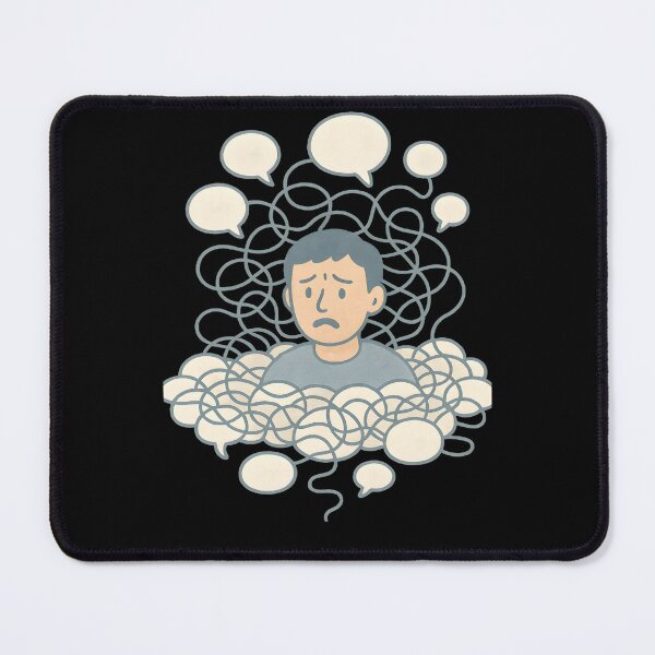Item preview, Drowning in Thoughts designed and sold by Uglyandcute.