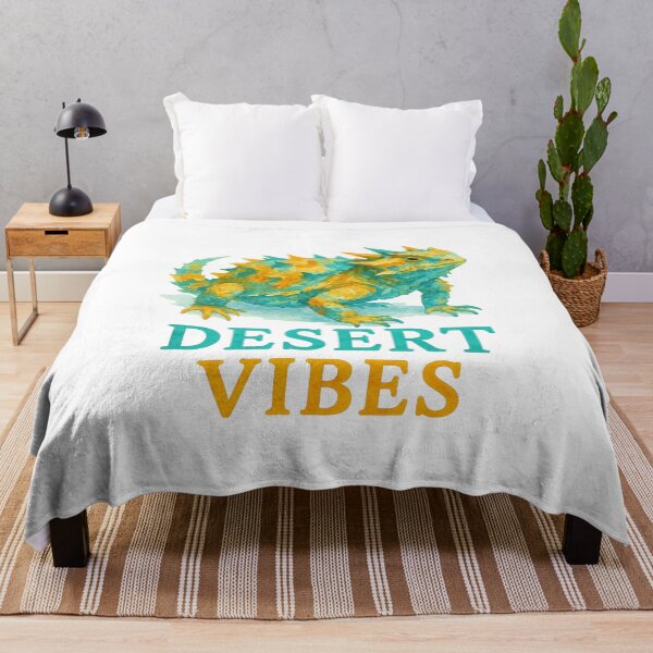 Item preview, Desert Vibes Watercolor Lizard designed and sold by KuLeo.