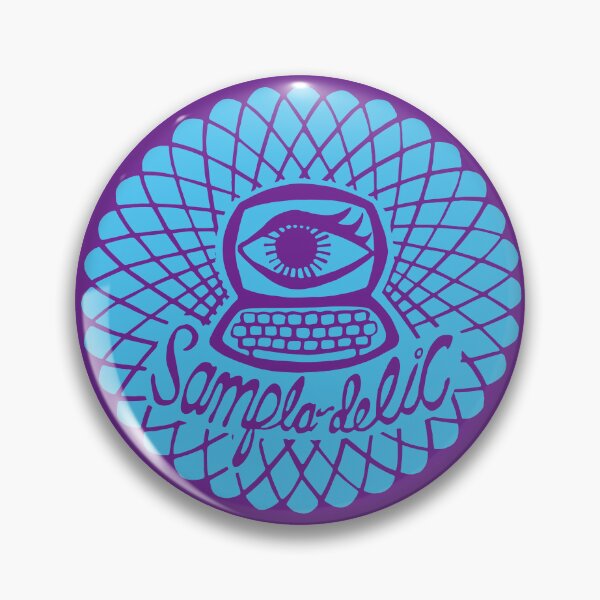 Item preview, Sampladelic blue designed and sold by analogue_rock.