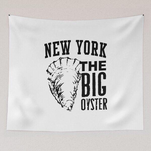 Item preview, Big Oyster; New York; USA; designed and sold by StickerApe.