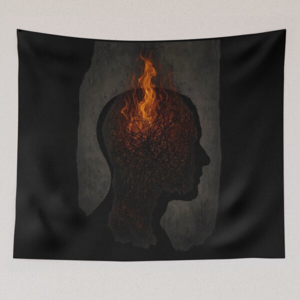 Item preview, Brain on Fire designed and sold by Uglyandcute.