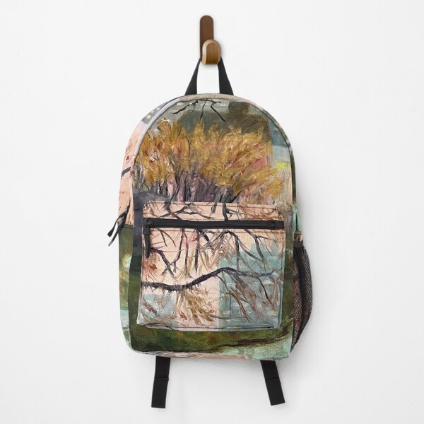 Item preview, New York City Evening Glow. Famous Central Park captured in oil paint. designed and sold by KarenZuk.