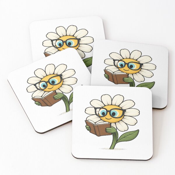 Item preview, Reading daisy flower designed and sold by YourFavBuddy.