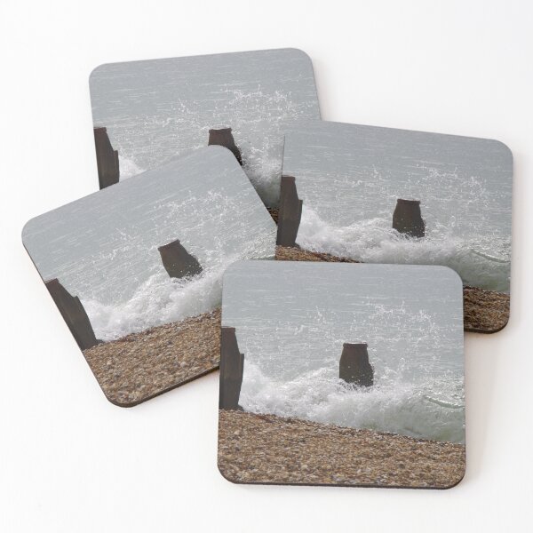 Item preview, Waves And Groynes, Hayling Island designed and sold by lezvee.