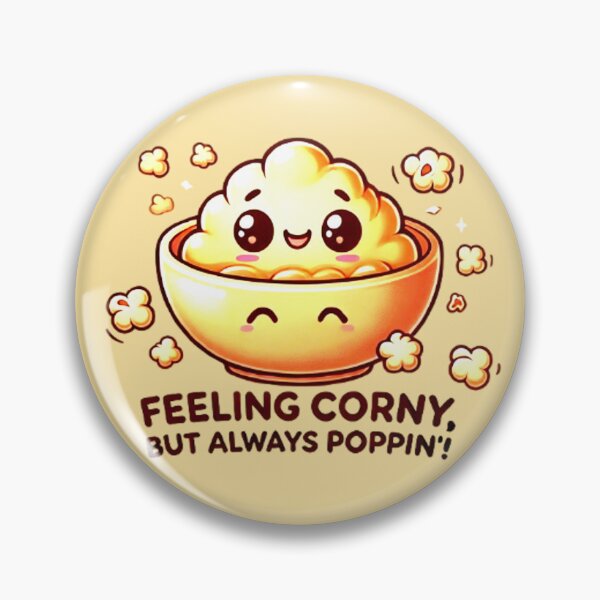 Item preview, "Feeling Corny, Always Poppin'!" designed and sold by Pyroluxe.