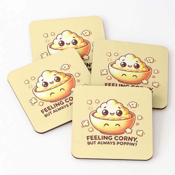 Item preview, "Feeling Corny, Always Poppin'!" designed and sold by Pyroluxe.