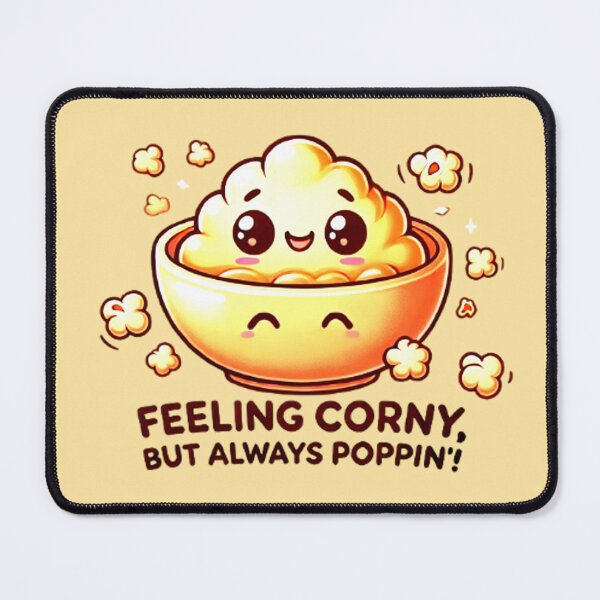 Item preview, "Feeling Corny, Always Poppin'!" designed and sold by Pyroluxe.