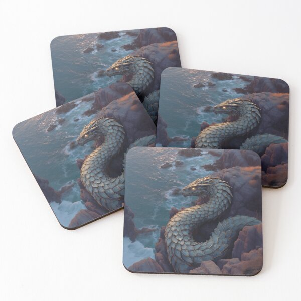 Item preview, Azulejo Serpent of the Sea Cliffs designed and sold by Carlos Monteiro.