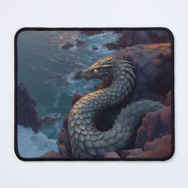 Item preview, Azulejo Serpent of the Sea Cliffs designed and sold by Carlos Monteiro.