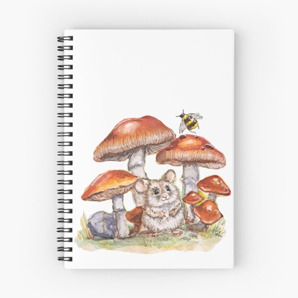 Item preview, Mousey under Mushrooms designed and sold by MadMadamMeg.