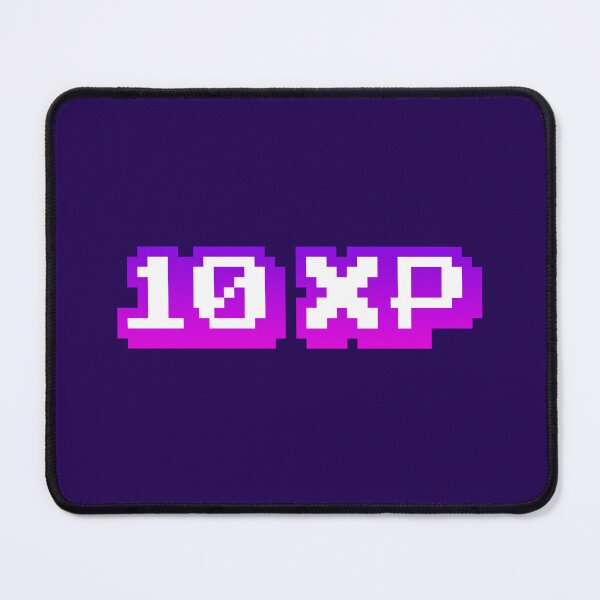 Item preview, 10 XP, Experience Points Gaming Memes in Pink Violet designed and sold by Memes N Lore .