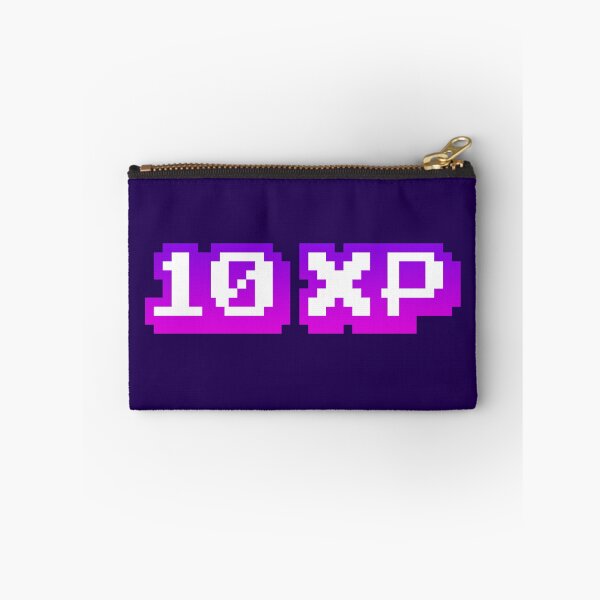 Item preview, 10 XP, Experience Points Gaming Memes in Pink Violet designed and sold by Memes N Lore .