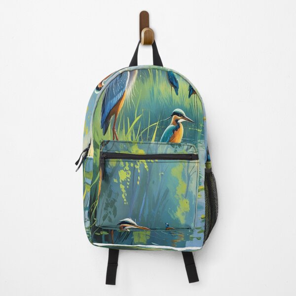 Item preview, Mañana serena junto al lago con aves exóticas designed and sold by Max Store.