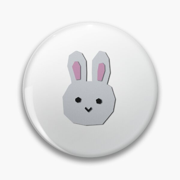 Item preview, white bunny paper cutout designed and sold by zenawatfa.