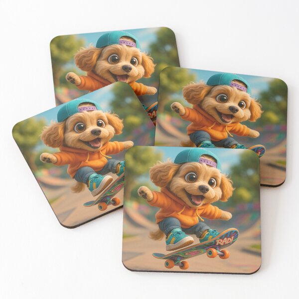 Item preview, Skater Cavapoo designed and sold by Sillytoe.