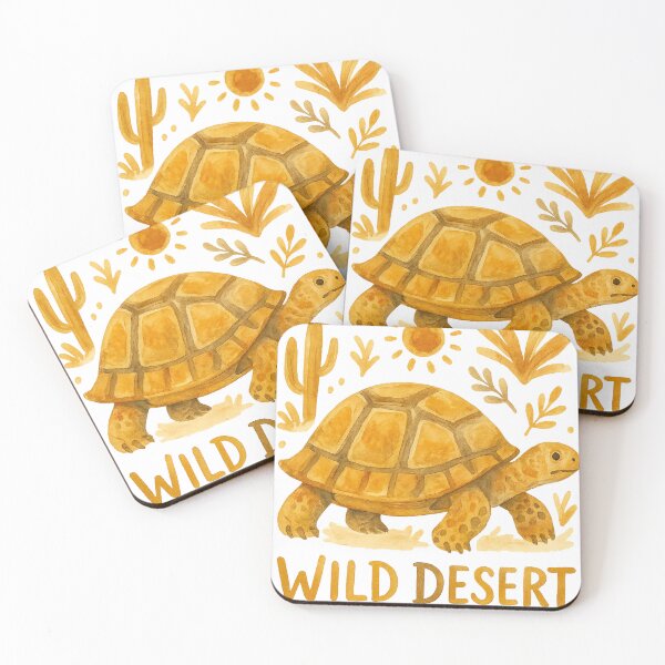 Item preview, Wild Desert – Watercolor Tortoise designed and sold by KuLeo.