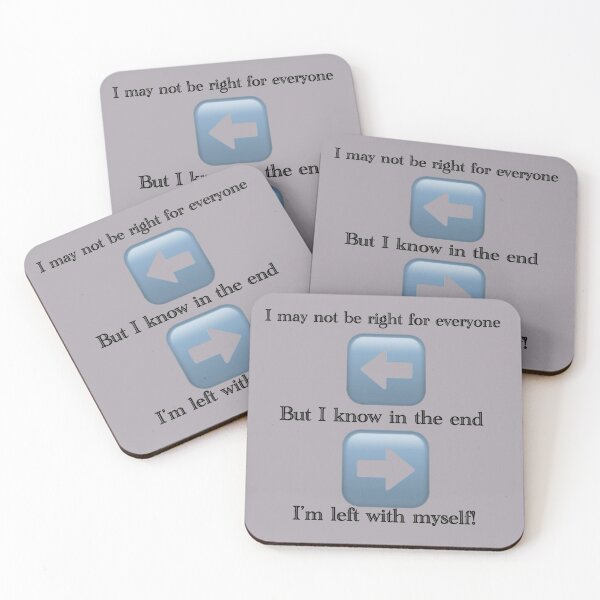 Item preview, Left With Myself Self-Acceptance Emoji Art designed and sold by Heal of Souls Designs .