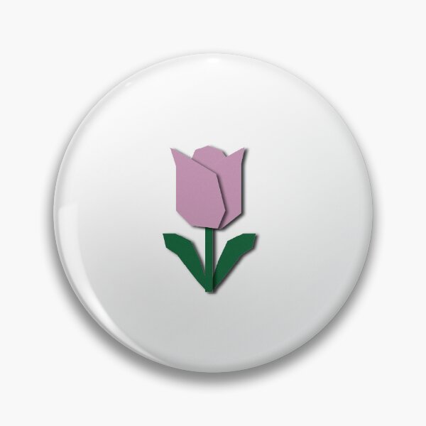 Item preview, pink tulip paper cutout designed and sold by zenawatfa.