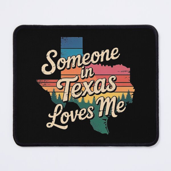 Item preview, Someone in Texas Loves Me – Vintage State Pride Map designed and sold by love3617.