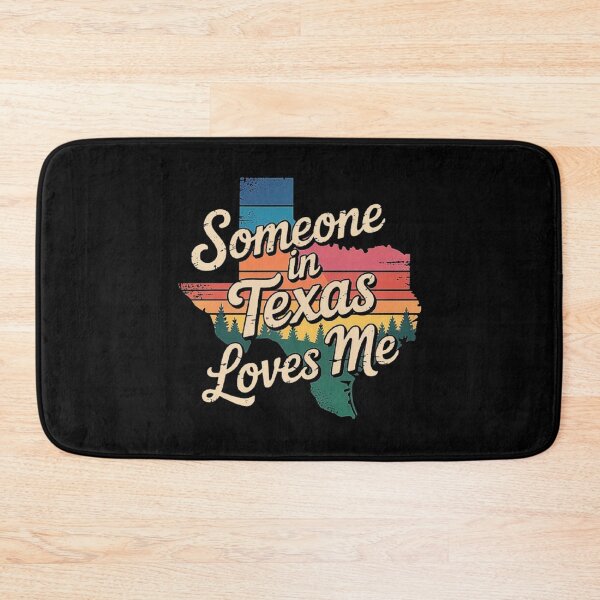 Item preview, Someone in Texas Loves Me – Vintage State Pride Map designed and sold by love3617.
