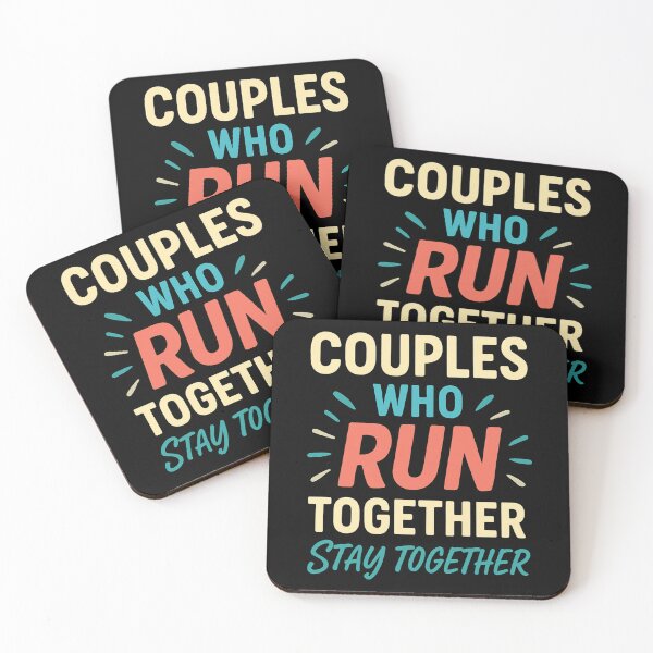 Item preview, Couples Who Run Together, Stay Together designed and sold by NerdyRunner.