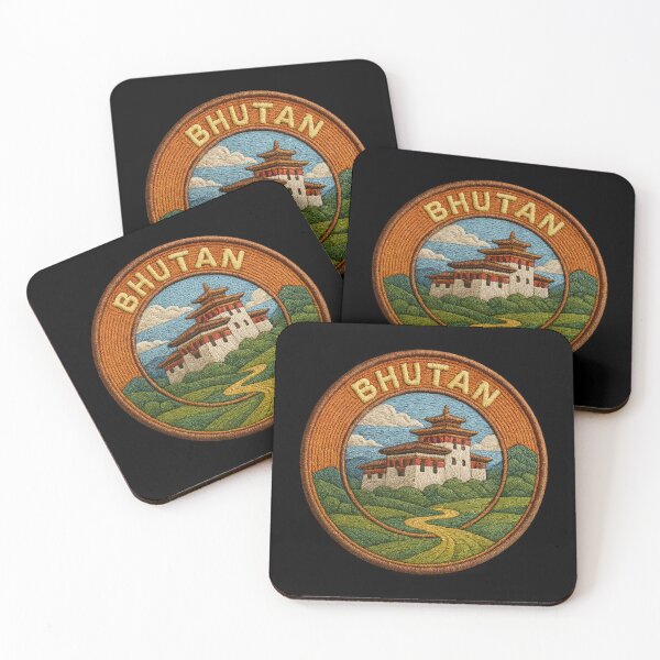 Item preview, Bhutan – Dzong & Mountain Path designed and sold by Girih.