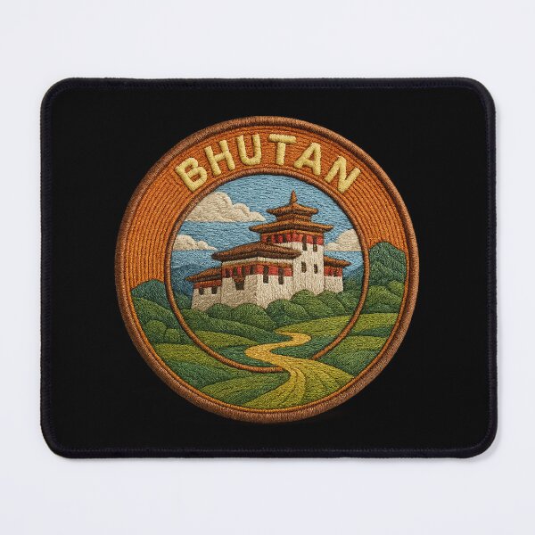 Item preview, Bhutan – Dzong & Mountain Path designed and sold by Girih.
