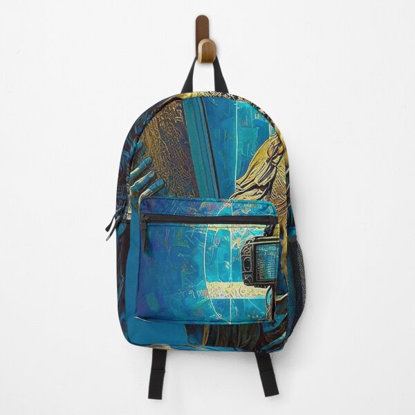 Item preview, Cyberpunk Jesus – Futuristic Neon Messiah Illustration designed and sold by Italy-Shop.