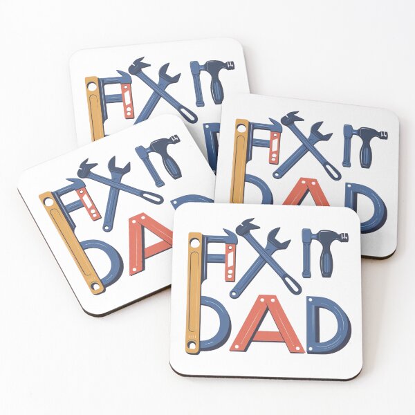 Item preview, Fix It Dad Father Dad Daddy Best Dad Fathers Day Handyman Repairman DIY designed and sold by UrbanStitchCreations.