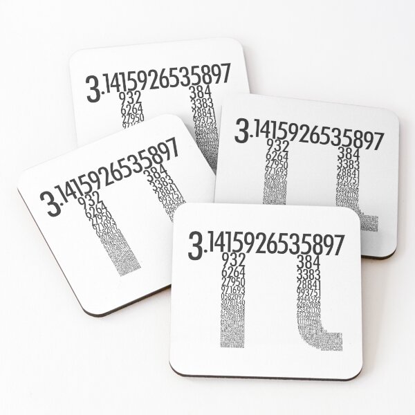 Item preview, Pi-Shaped Pi (Black) designed and sold by metafishical.