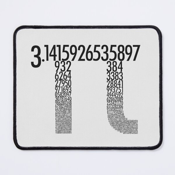 Item preview, Pi-Shaped Pi (Black) designed and sold by metafishical.