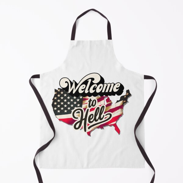 Item preview, Welcome to Hell on Earth – Retro Dystopia Art Print designed and sold by Parasocialite.