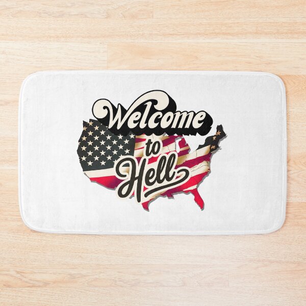Item preview, Welcome to Hell on Earth – Retro Dystopia Art Print designed and sold by Parasocialite.