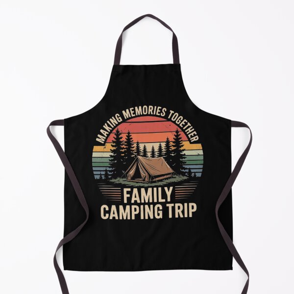Item preview, Family Camping Tent – Retro Sunset Forest Theme designed and sold by love3617.