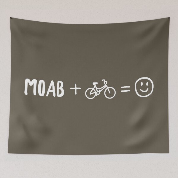 Item preview, Moab Utah Plus Bikes Makes You Happy designed and sold by Esskay Designs.