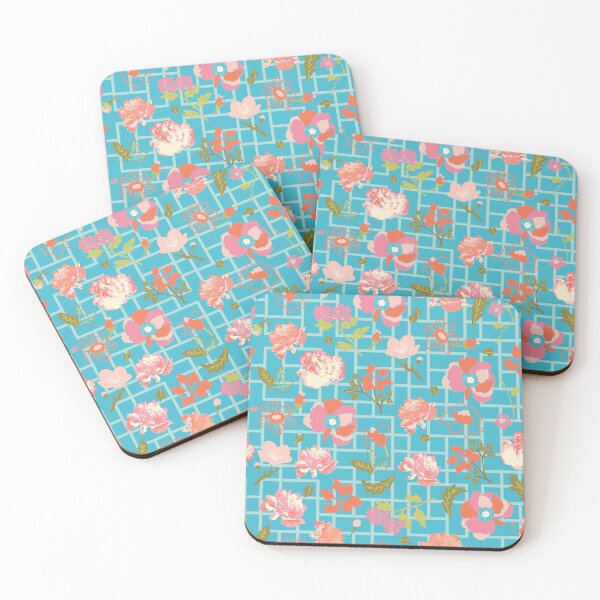 Item preview, Chinoiserie Geofloral designed and sold by Farissa Designs.