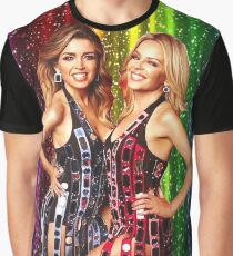 Kylie Minogue & Dannii Minogue - 100 Degrees Summer Of Pride Graphic T-Shirt