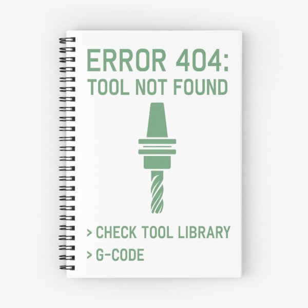 Item preview, ERROR 404: TOOL NOT FOUND – Retro Terminal CNC T-Shirt designed and sold by PXEpic.