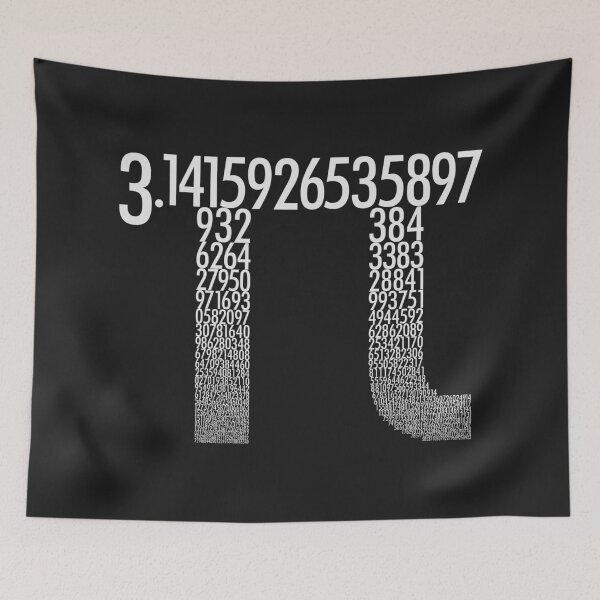Item preview, Pi-Shaped Pi (White) designed and sold by metafishical.