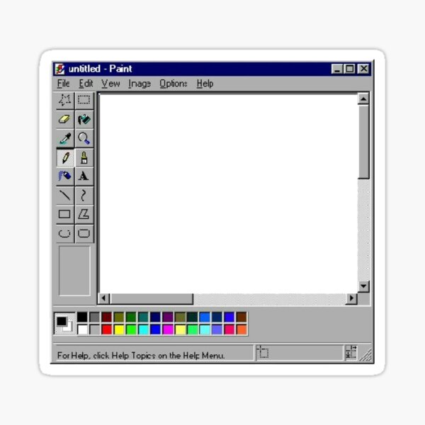 Microsoft Paint Merch & Gifts for Sale | Redbubble