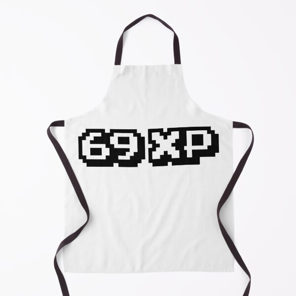 Item preview, 69 XP, Experience Points Gaming Memes in Pixel Typography designed and sold by Memes N Lore .
