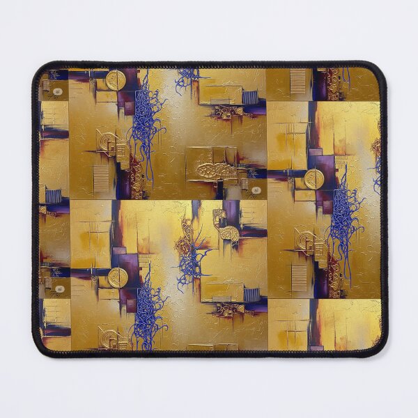 Item preview, Abstract gold painting designed and sold by MYANIMEST0RE.