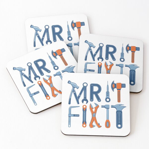 Item preview, Mr. Fix It Dad Best Dad Daddy Father Fathers Day Repairman Handyman DIY designed and sold by UrbanStitchCreations.