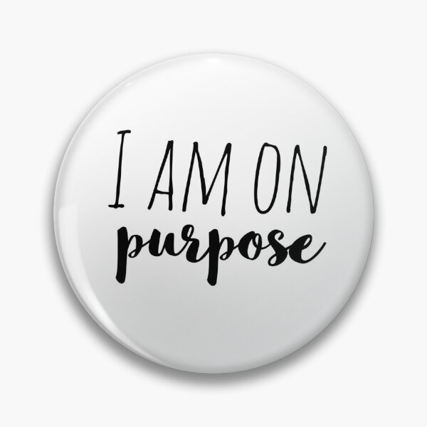 Item preview, I Am On Purpose – Affirmation – Soul-Aligned Typography Design designed and sold by Camila  Ardila.