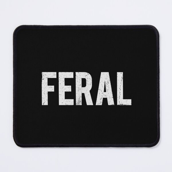Item preview, Copie de Feral, Funny FERAL designed and sold by stickersRoom.