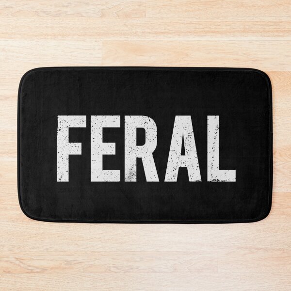 Item preview, Copie de Feral, Funny FERAL designed and sold by stickersRoom.