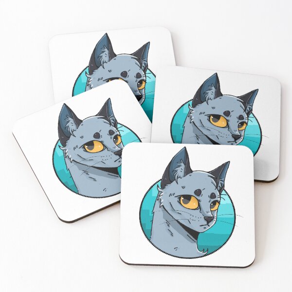 Artikelvorschau, Katzen-Pixel-Art entworfen und verkauft von Roseartisteee.