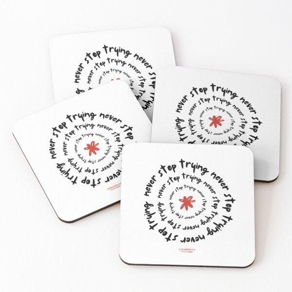 Item preview, Spiraling Motivation: Never Stop Trying Design designed and sold by BluSkyeDesign.