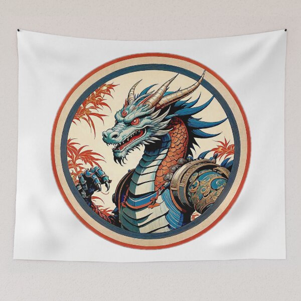 Item preview, Chinese Dragon in Armor! designed and sold by Giulivo Store Graphic.